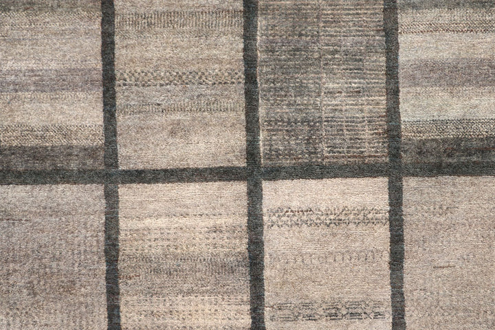 Dim Grey Gabbeh 10' 1 x 12' 9 - No. 56607 - ALRUG Rug Store