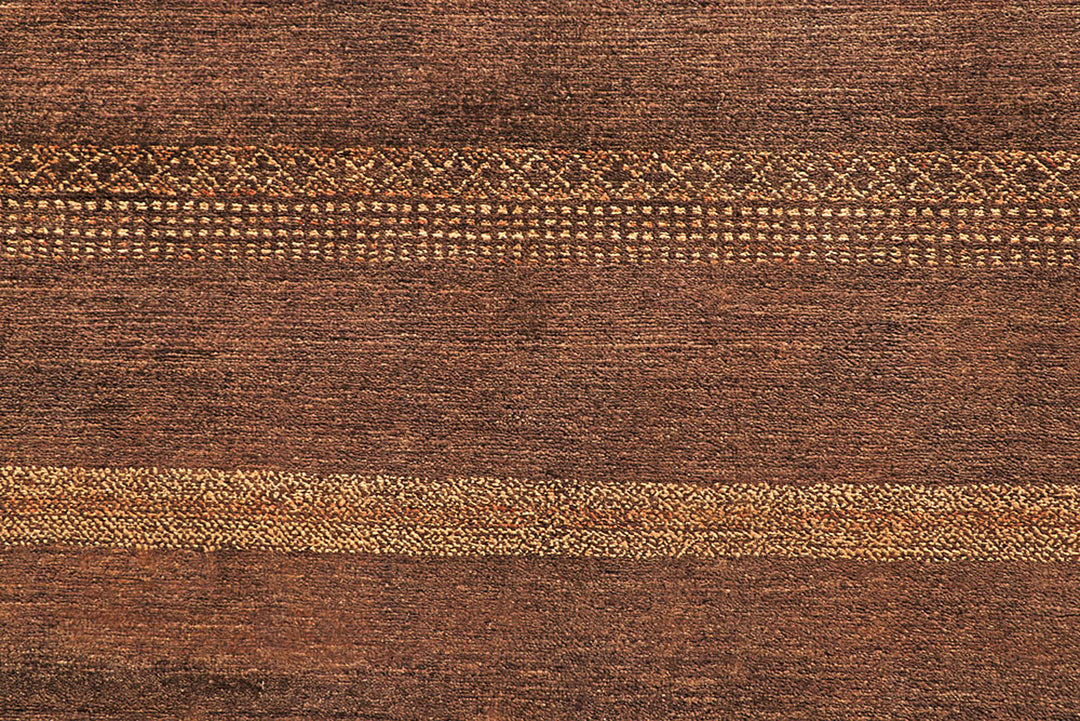 Saddle Brown Gabbeh 11'  10" x 17'  7" - No. QA83522