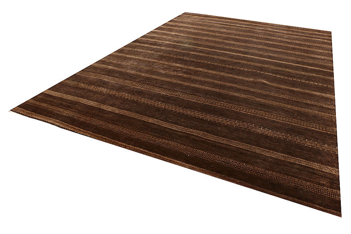 Saddle Brown Gabbeh 11' 10 x 17' 7 - No. 56609 - ALRUG Rug Store