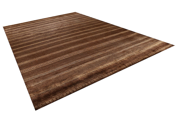 Saddle Brown Gabbeh 11' 10 x 17' 7 - No. 56609 - ALRUG Rug Store