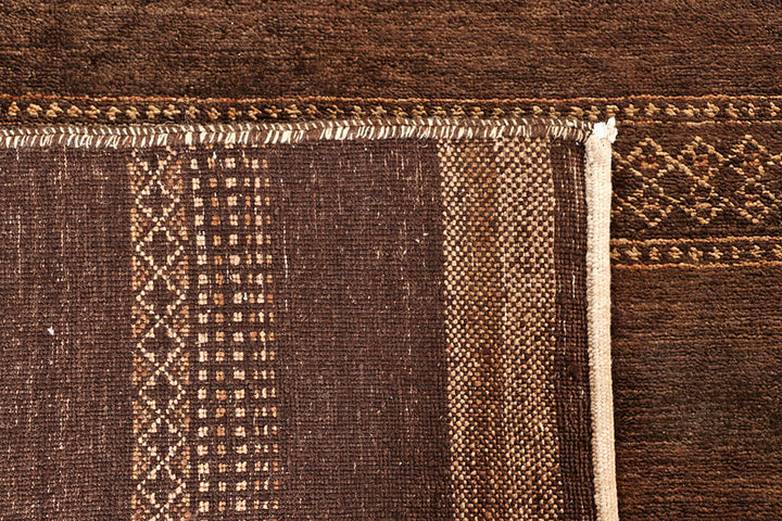 Saddle Brown Gabbeh 11'  10" x 17'  7" - No. QA83522