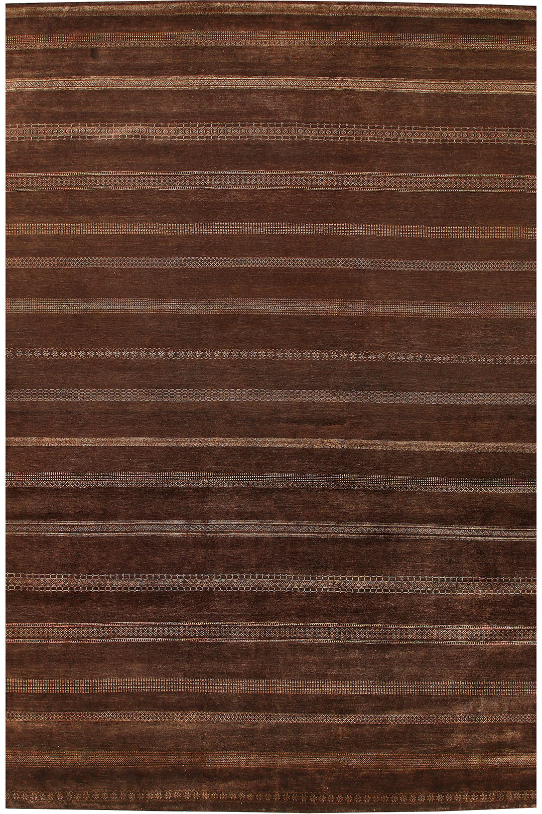 Saddle Brown Gabbeh 11' 10 x 17' 7 - No. 56609 - ALRUG Rug Store