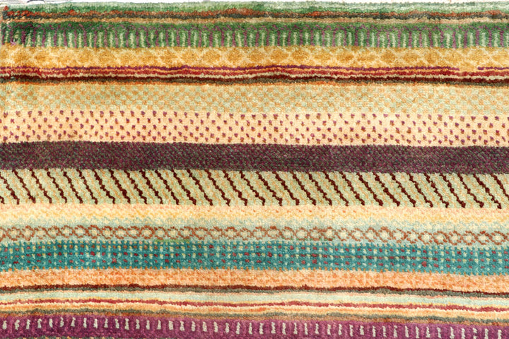 Multi Colored Gabbeh 10' 1 x 13' 3 - No. 56610 - ALRUG Rug Store