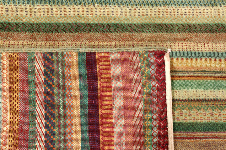 Multi Colored Gabbeh 10' 1 x 13' 3 - No. 56610 - ALRUG Rug Store