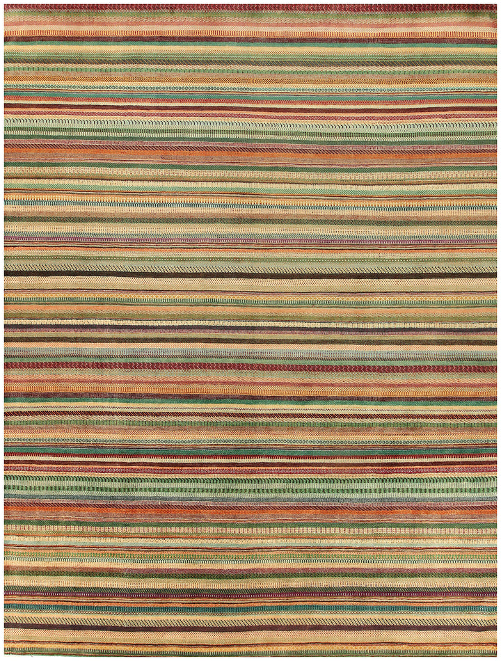 Multi Colored Gabbeh 10' 1 x 13' 3 - No. 56610 - ALRUG Rug Store