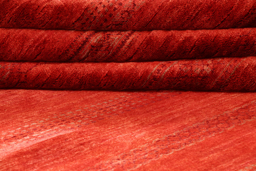 Firebrick Gabbeh 12' x 18' 3 - No. 56611 - ALRUG Rug Store