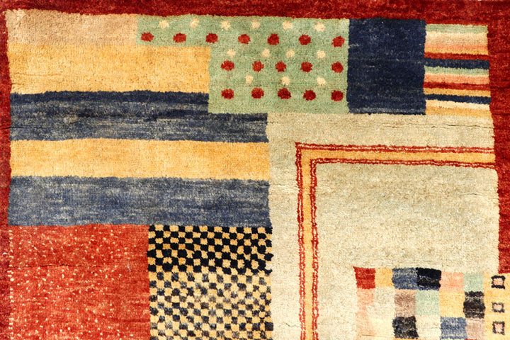 Multi Colored Gabbeh 8' 5 x 11' 5 - No. 56615 - ALRUG Rug Store