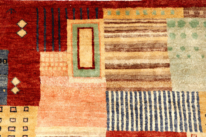 Multi Colored Gabbeh 8' 5 x 11' 5 - No. 56615 - ALRUG Rug Store