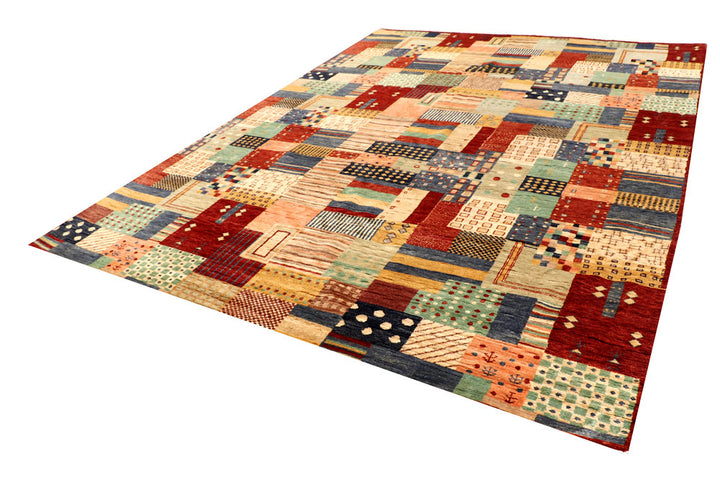 Multi Colored Gabbeh 8' 5 x 11' 5 - No. 56615 - ALRUG Rug Store