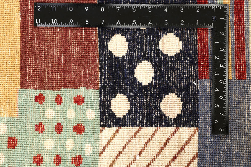 Multi Colored Gabbeh 8' 5 x 11' 5 - No. 56615 - ALRUG Rug Store