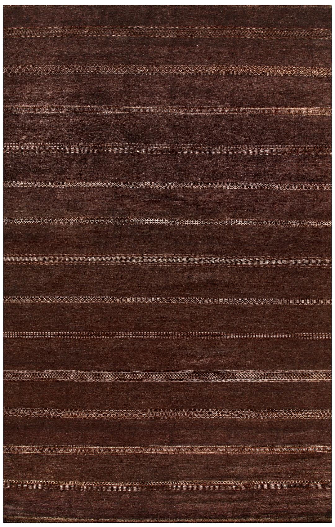 Saddle Brown Gabbeh 11' 10 x 18' 6 - No. 56616 - ALRUG Rug Store
