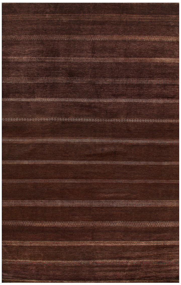 Saddle Brown Gabbeh 11' 10 x 18' 6 - No. 56616 - ALRUG Rug Store