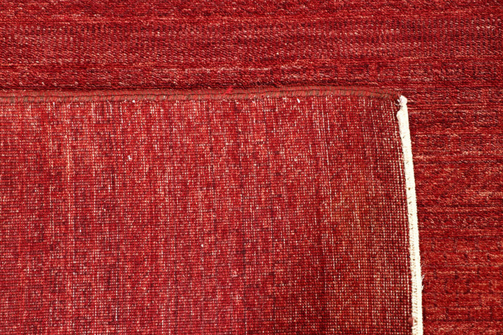 Dark Red Gabbeh 12'  x" 17'  7" - No. QA39100