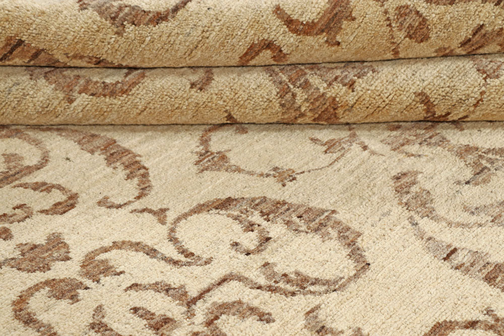 Cornsilk Gabbeh 6' 7 x 9' 9 - No. 56624 - ALRUG Rug Store
