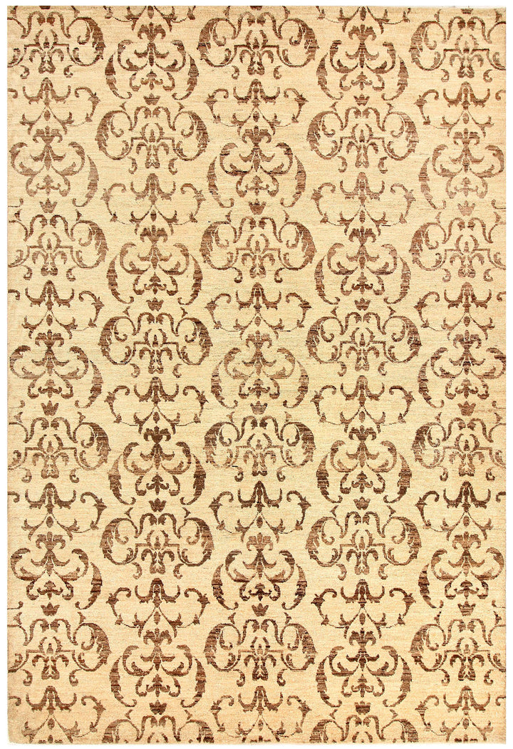 Cornsilk Gabbeh 6' 7 x 9' 9 - No. 56624 - ALRUG Rug Store