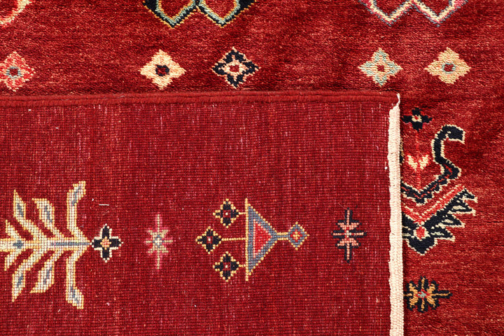 Firebrick Gabbeh 8' 3 x 11' 6 - No. 56625 - ALRUG Rug Store