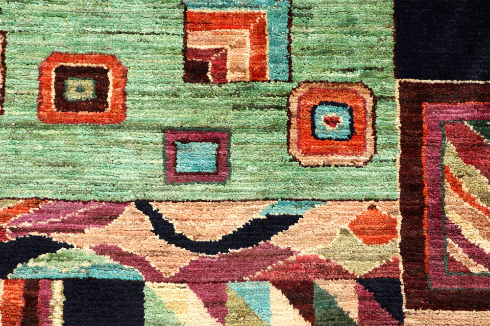 Multi Colored Gabbeh 8' x 9' 11 - No. 56627 - ALRUG Rug Store