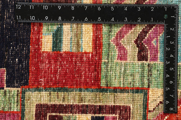 Multi Colored Gabbeh 8' x 9' 11 - No. 56627 - ALRUG Rug Store