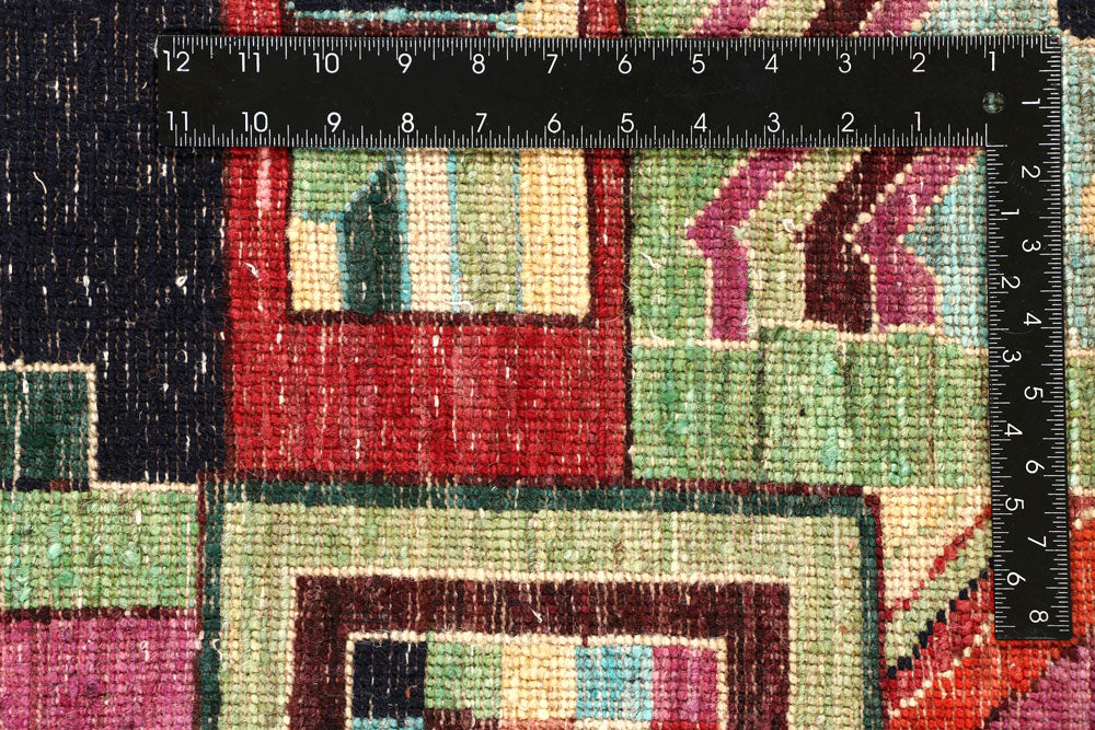Multi Colored Gabbeh 7' 11 x 10' - No. 56628 - ALRUG Rug Store