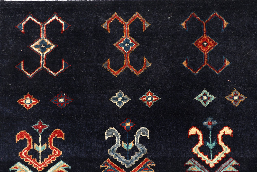 Midnight Blue Gabbeh 8' 2 x 9' 11 - No. 56629 - ALRUG Rug Store