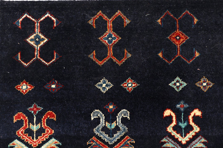 Midnight Blue Gabbeh 8' 2 x 9' 11 - No. 56629 - ALRUG Rug Store