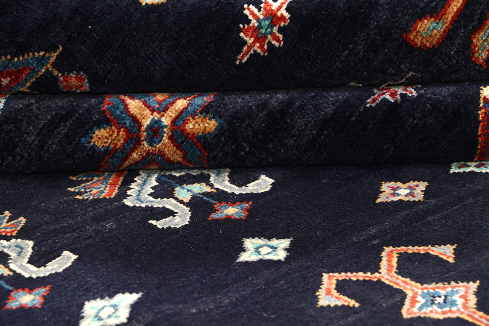 Midnight Blue Gabbeh 8' 2 x 9' 11 - No. 56629 - ALRUG Rug Store