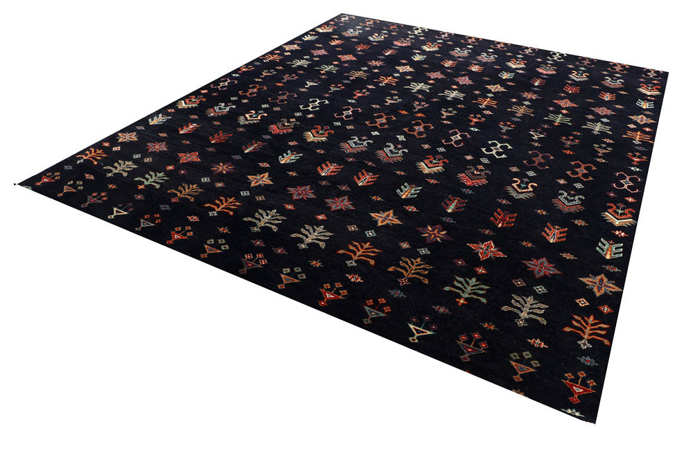 Midnight Blue Gabbeh 8' 2 x 9' 11 - No. 56629 - ALRUG Rug Store
