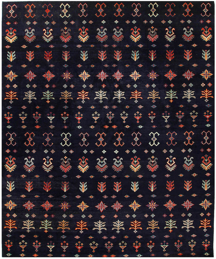 Midnight Blue Gabbeh 8' 2 x 9' 11 - No. 56629 - ALRUG Rug Store