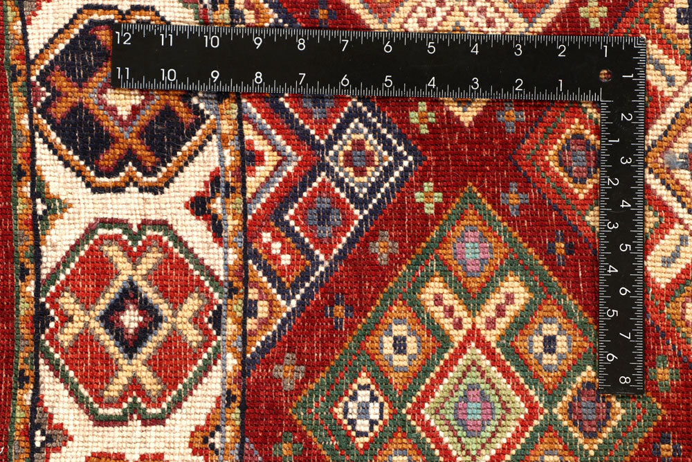 Firebrick Gabbeh 6' 7 x 8' 11 - No. 56631 - ALRUG Rug Store
