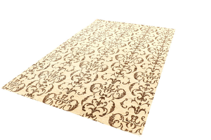 Cornsilk Gabbeh 6' 6 x 9' 7 - No. 56632 - ALRUG Rug Store