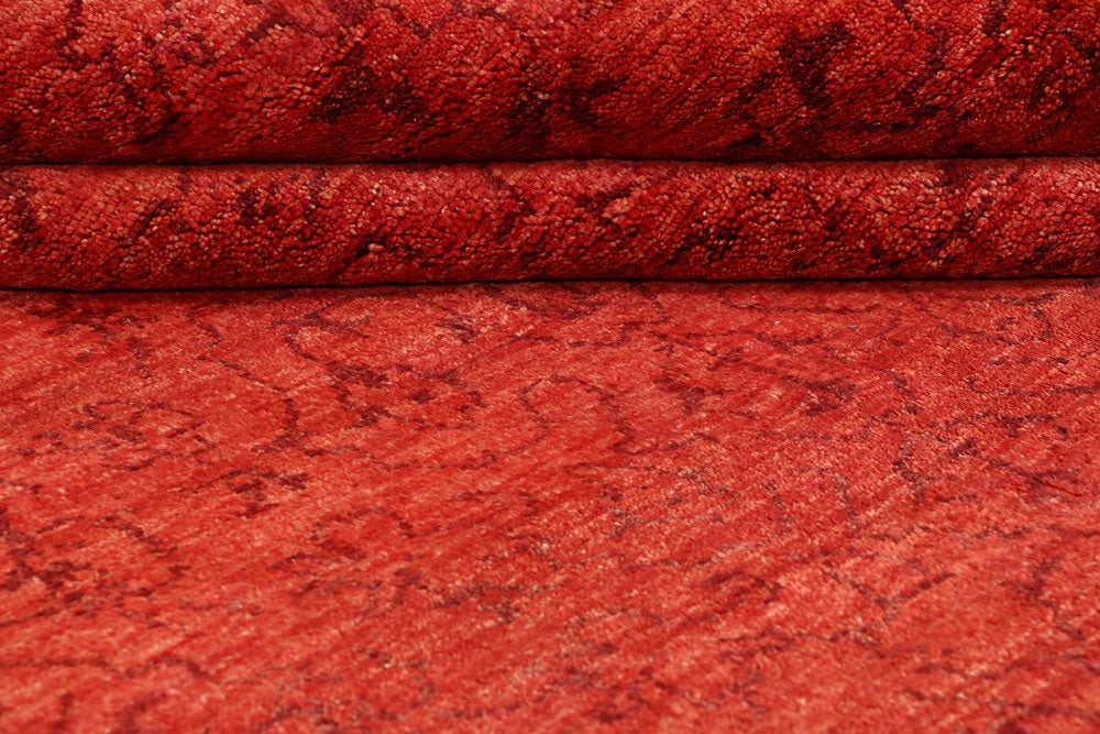 Firebrick Gabbeh 7' 11 x 10' 3 - No. 56634 - ALRUG Rug Store