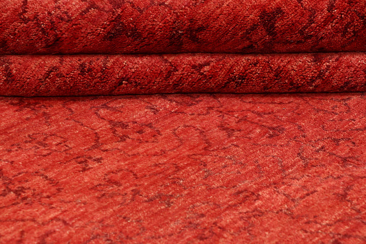 Firebrick Gabbeh 7' 11 x 10' 3 - No. 56634 - ALRUG Rug Store