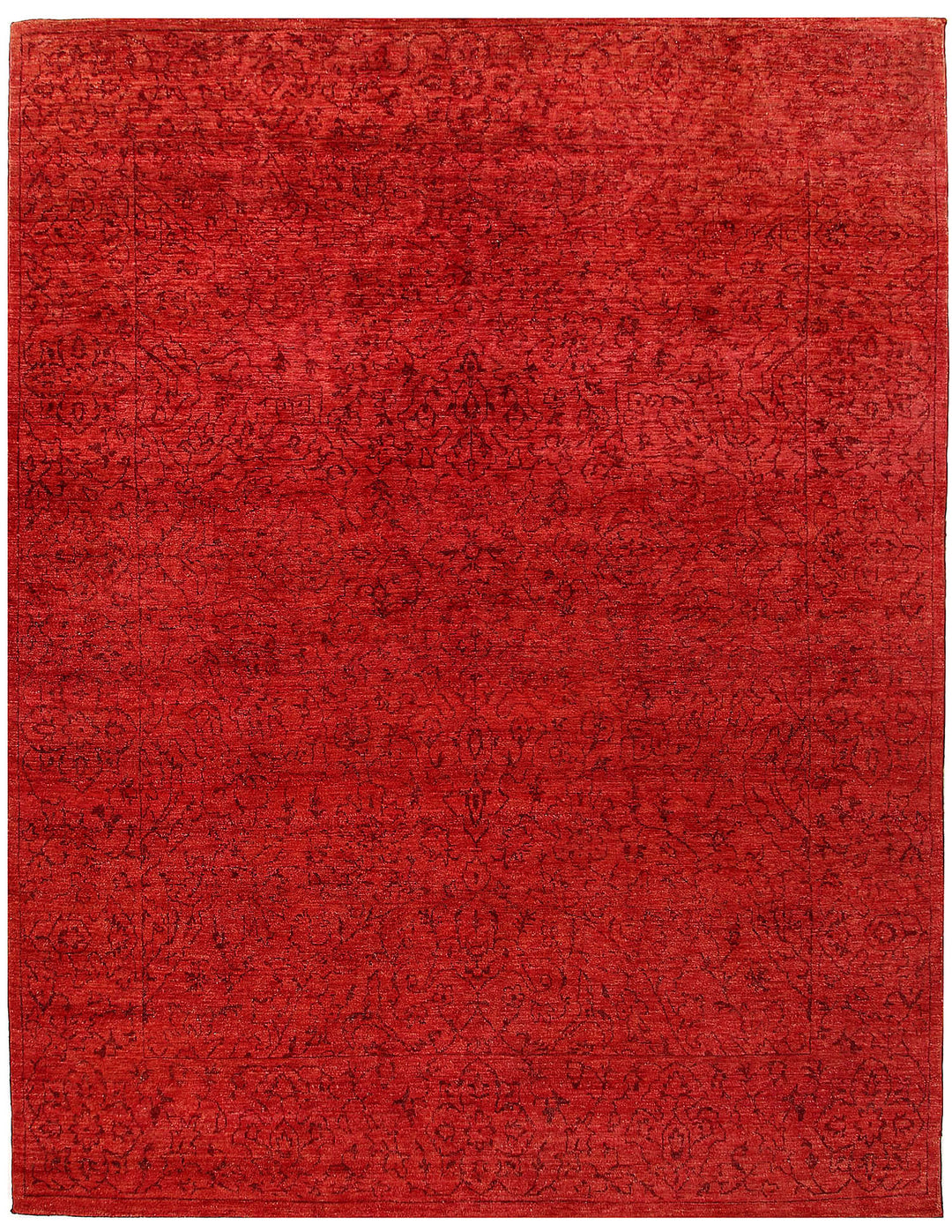 Firebrick Gabbeh 7' 11 x 10' 3 - No. 56634 - ALRUG Rug Store