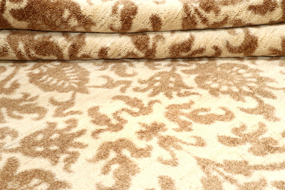 Tan Gabbeh 6' 6 x 9' 1 - No. 56636 - ALRUG Rug Store