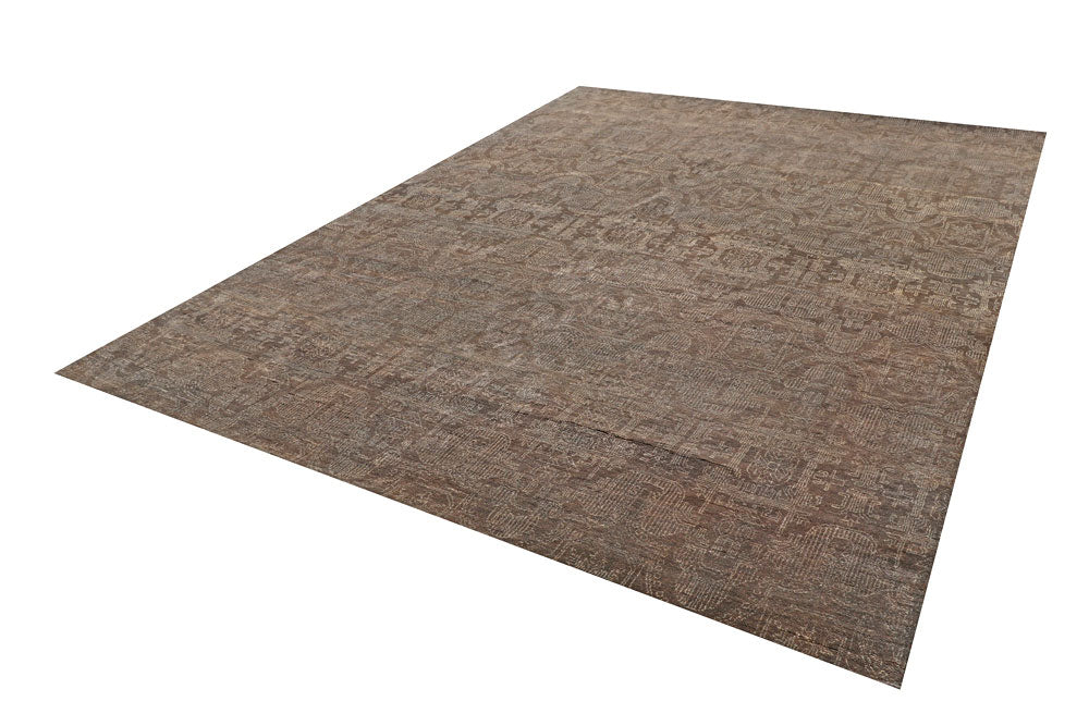 Saddle Brown Gabbeh 7' 11 x 11' 5 - No. 56637 - ALRUG Rug Store