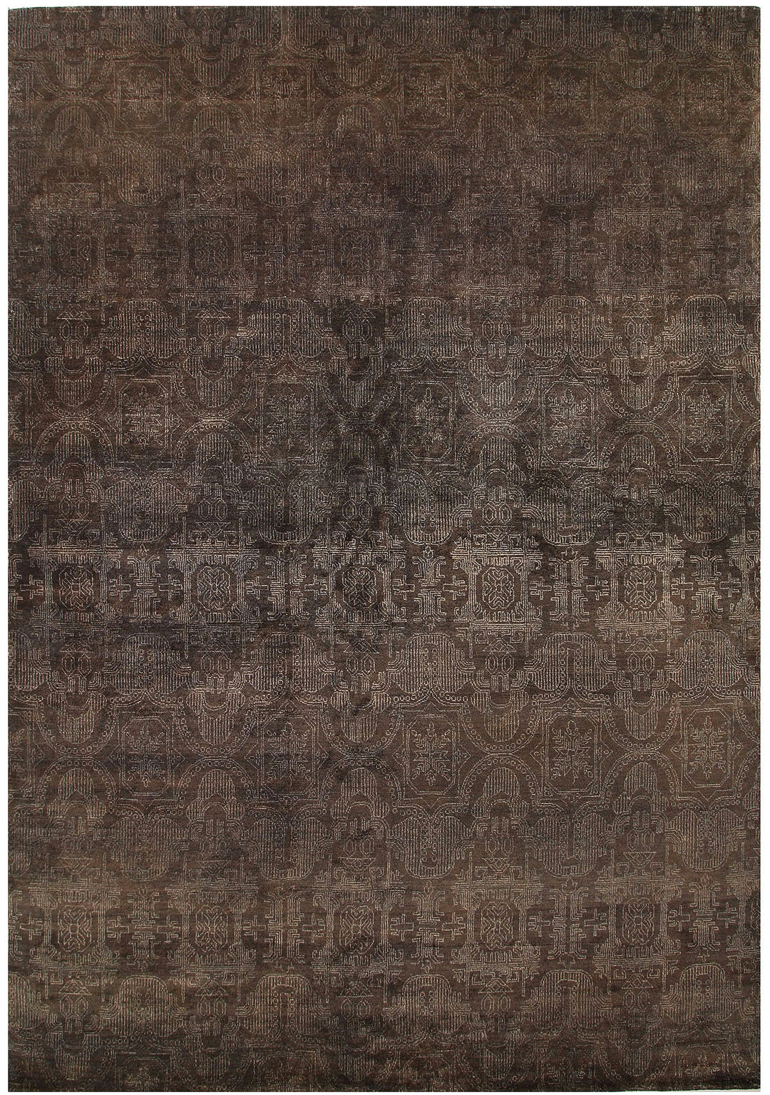 Saddle Brown Gabbeh 7' 11 x 11' 5 - No. 56637 - ALRUG Rug Store