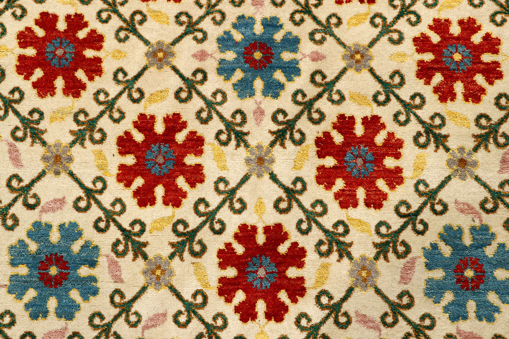 Lemon Chiffon Gabbeh 8' 2 x 10' 1 - No. 56638 - ALRUG Rug Store