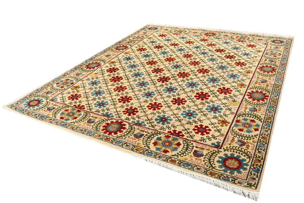 Lemon Chiffon Gabbeh 8' 2 x 10' 1 - No. 56638 - ALRUG Rug Store