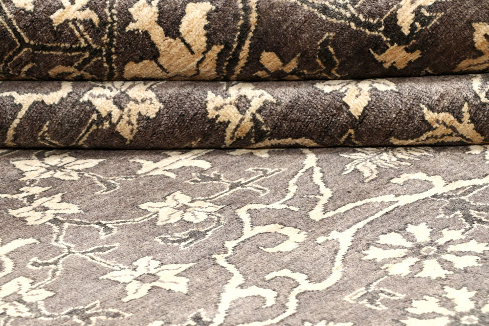 Dim Grey Gabbeh 8' x 10' 1 - No. 56639 - ALRUG Rug Store