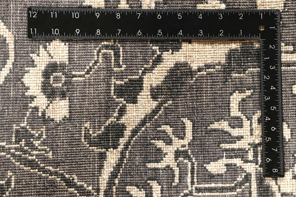 Dim Grey Gabbeh 8' x 10' 1 - No. 56639 - ALRUG Rug Store
