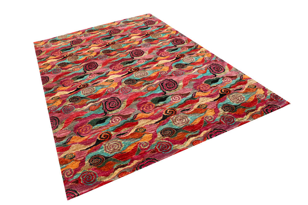 Multi Colored Gabbeh 6' x 8' 11 - No. 56646 - ALRUG Rug Store