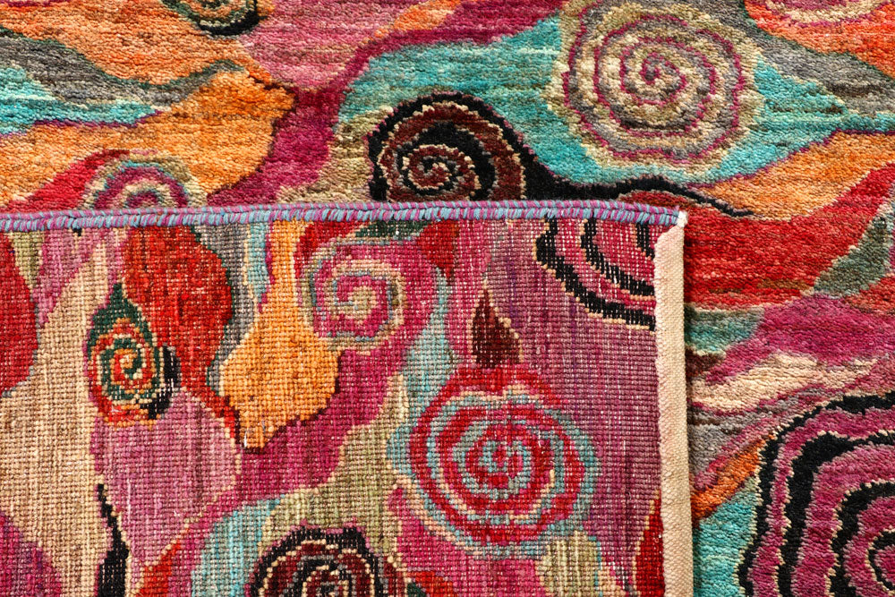 Multi Colored Gabbeh 6' x 8' 11 - No. 56646 - ALRUG Rug Store