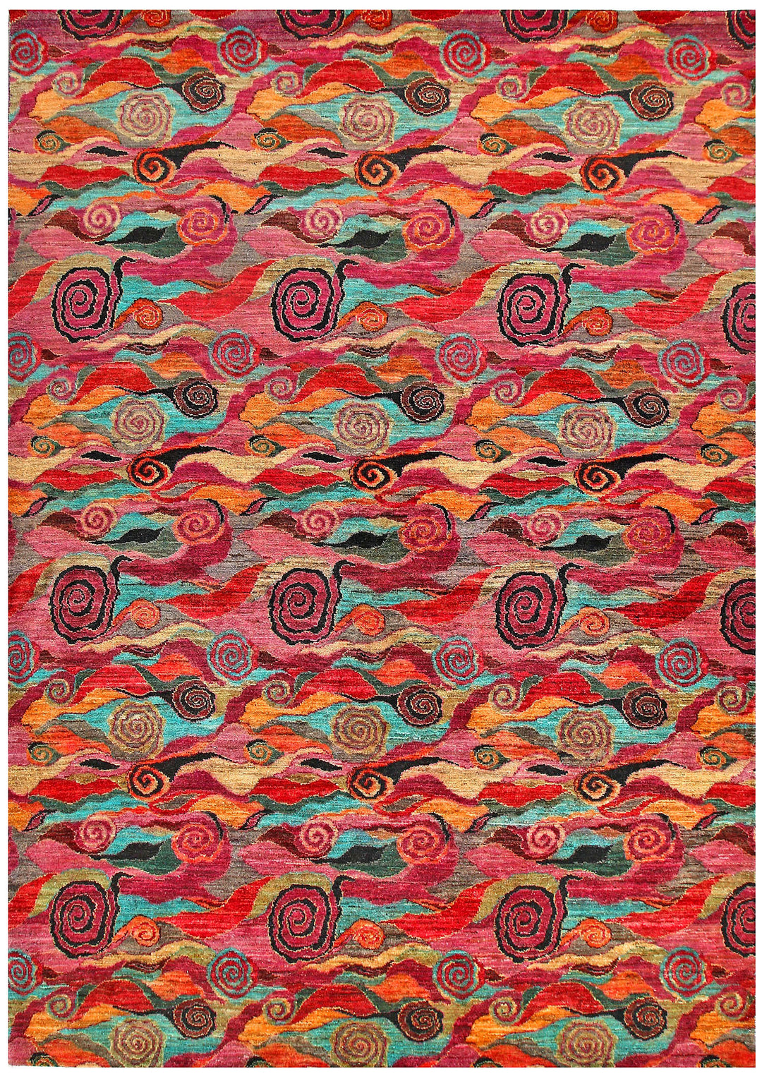 Multi Colored Gabbeh 6' x 8' 11 - No. 56646 - ALRUG Rug Store