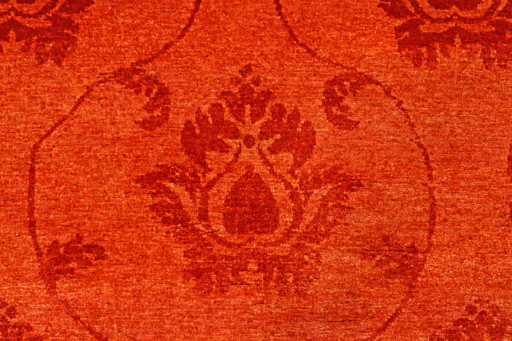 Orange Red Gabbeh 4' 7 x 6' 4 - No. 56648 - ALRUG Rug Store