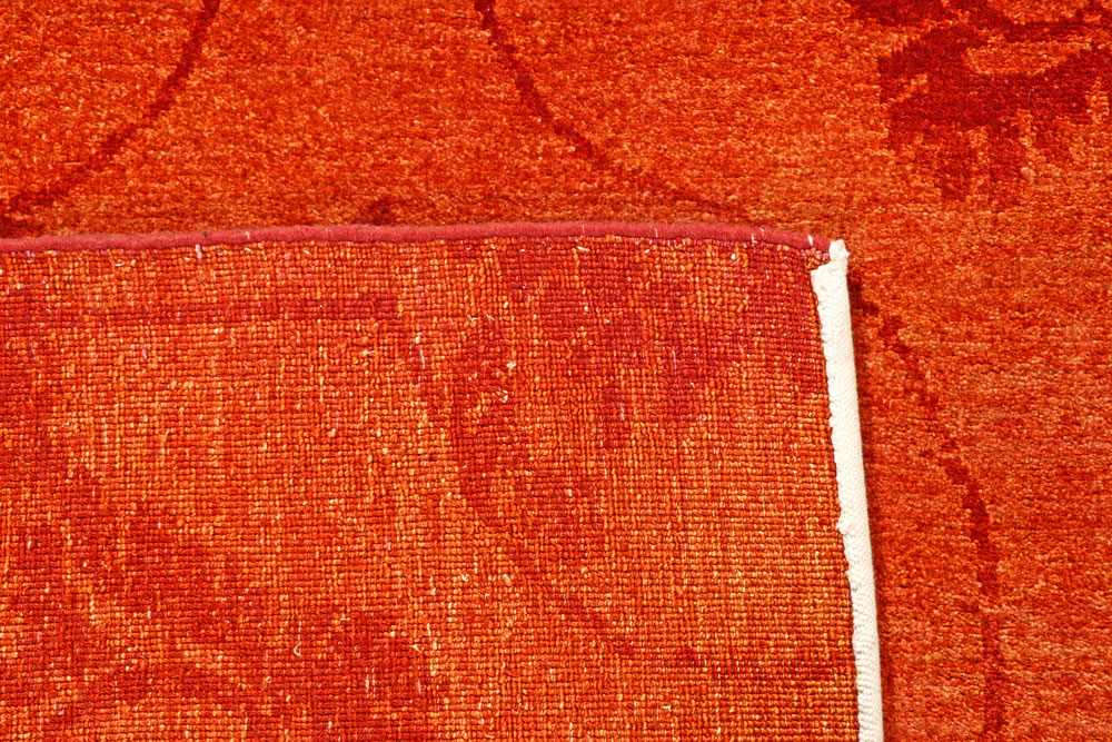 Orange Red Gabbeh 4' 7 x 6' 4 - No. 56648 - ALRUG Rug Store