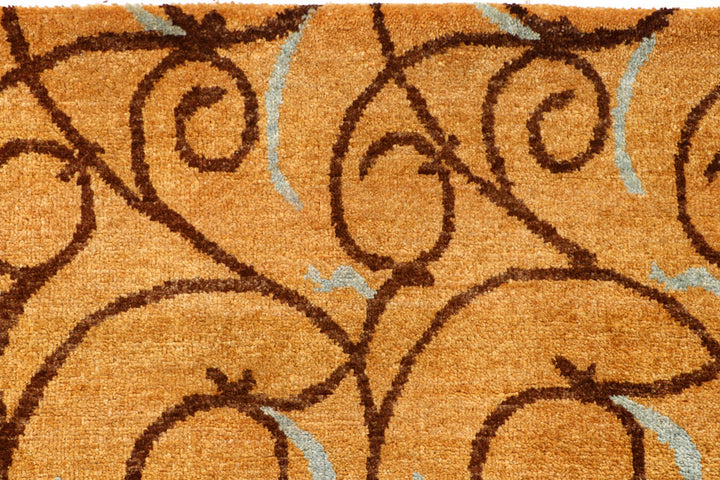 Sandy Brown Gabbeh 5' 7 x 8' - No. 56651 - ALRUG Rug Store