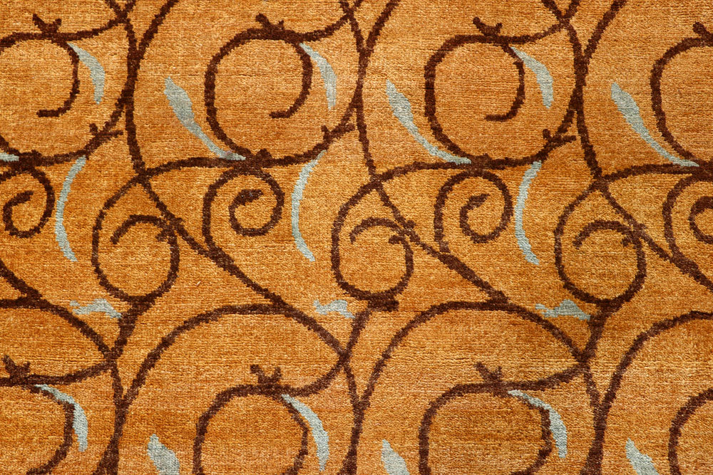 Sandy Brown Gabbeh 5' 7 x 8' - No. 56651 - ALRUG Rug Store