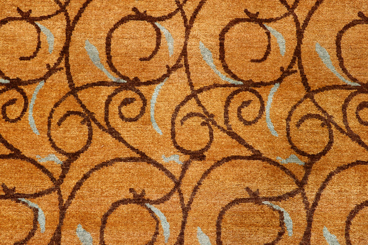 Sandy Brown Gabbeh 5' 7 x 8' - No. 56651 - ALRUG Rug Store