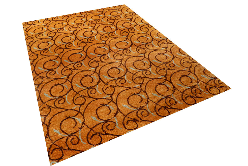 Sandy Brown Gabbeh 5' 7 x 8' - No. 56651 - ALRUG Rug Store