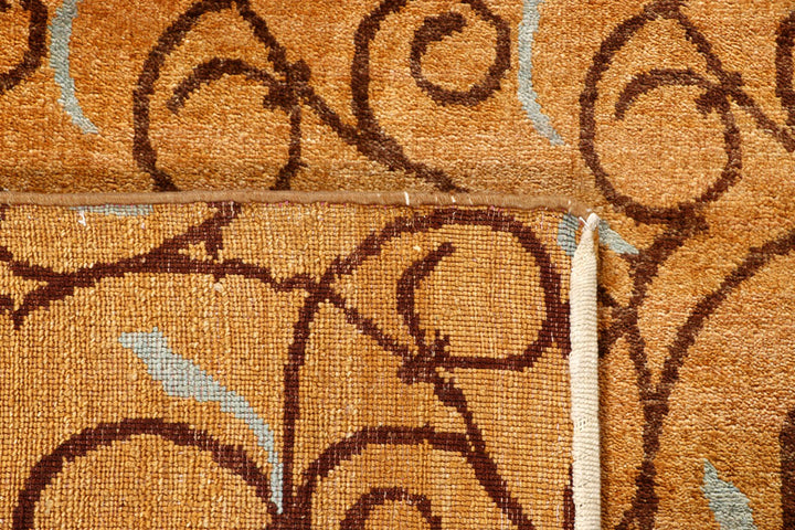 Sandy Brown Gabbeh 5' 7 x 8' - No. 56651 - ALRUG Rug Store